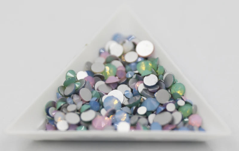 Cristales 3D Multitamaño para Decoración de Uñas Premium